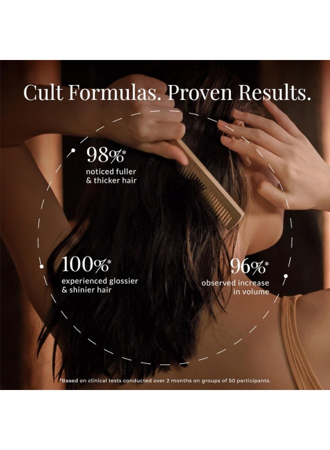 Forest Essentials Hair Thickening Spray Bhringraj & Shikakai | Volumizing Spray for Thicker, Fuller | With Vitamin B5 & Keratin | Help to boost growth 130ml - Image 3